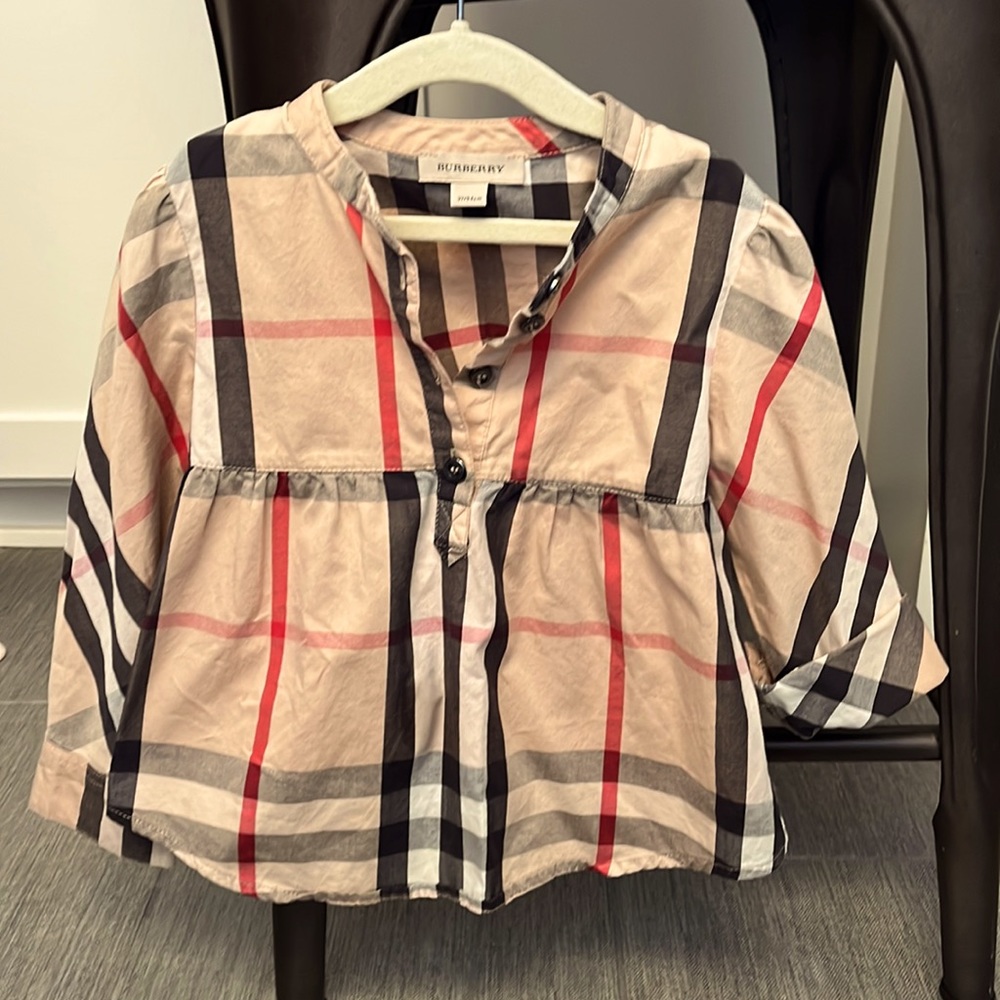 Kids Burberry shirt